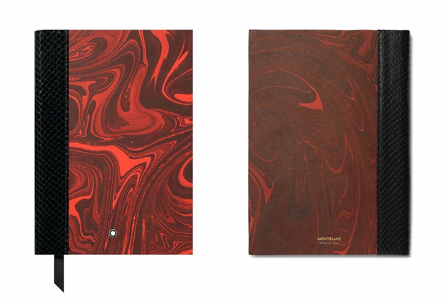 Sổ Montblanc Notebook 146 Heritage Serpent Marble MB119501