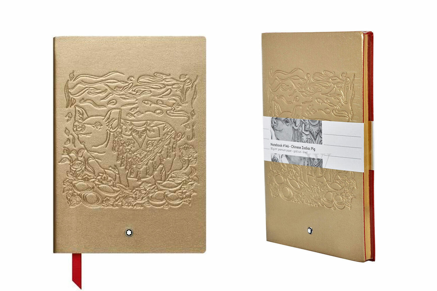 Sổ Montblanc Notebook 146 The Legends Of Zodiacs The Pig MB117870