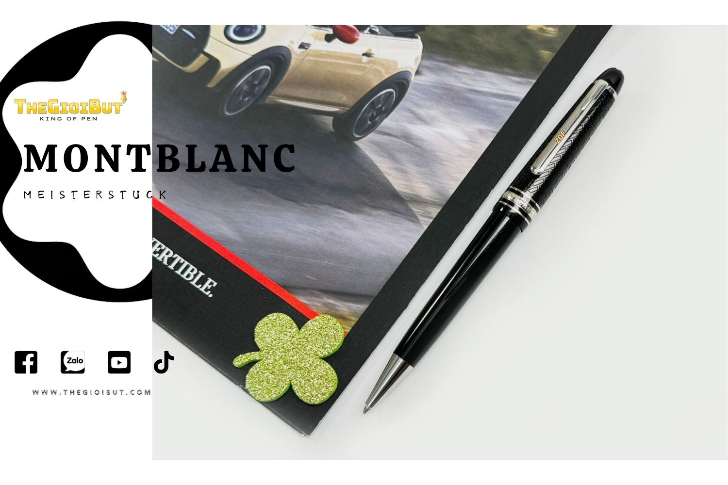 Bút bi Montblanc for BMW Meisterstuck Ballpoint Pen 80245A072F8