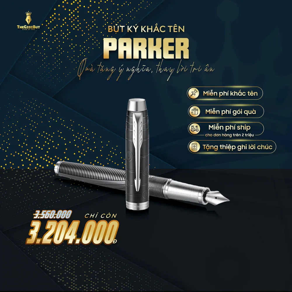 Bút máy Parker IM Special Edition Metallic Pursuit Fountain Pen 2074141