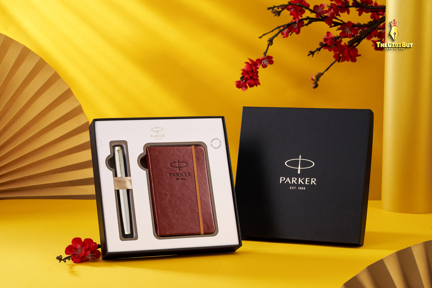 Bo Qua Tang Parker Heritage Set 12 Monochrome Champage