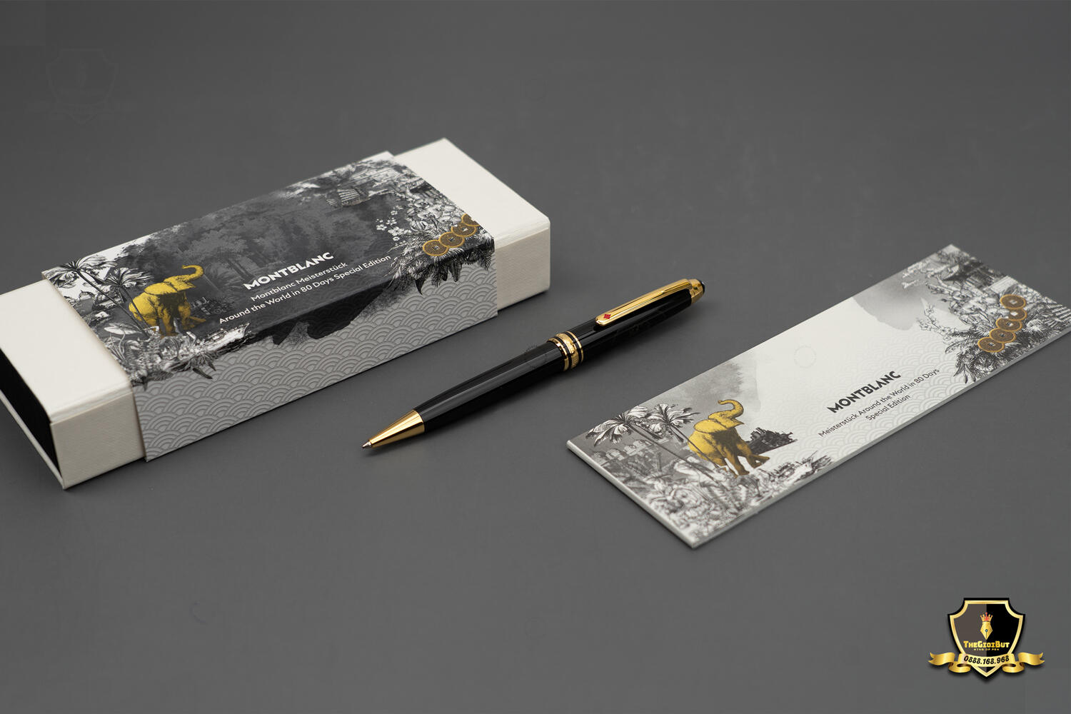 Montblanc Meisterstuck Around The World In 80 Days Ballpoint Pen Mb128475 11