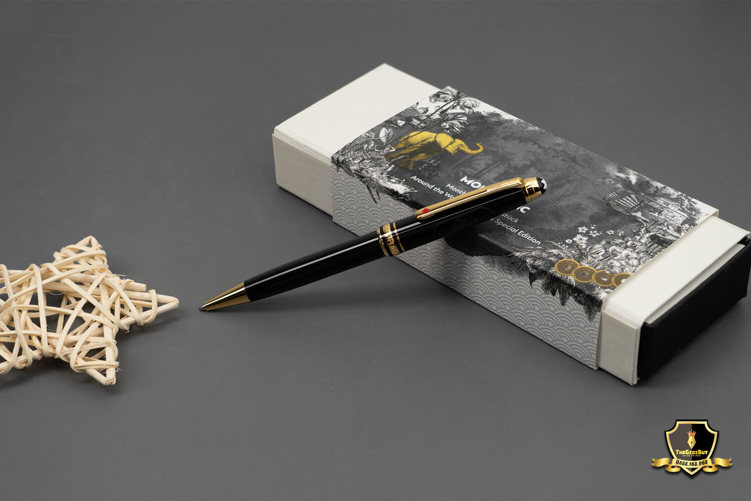 Montblanc Meisterstuck Around The World In 80 Days Ballpoint Pen Mb128475 16