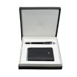 Set Montblanc Starwalker Fineliner And Sartorial Business Card Holder Mb130450 1