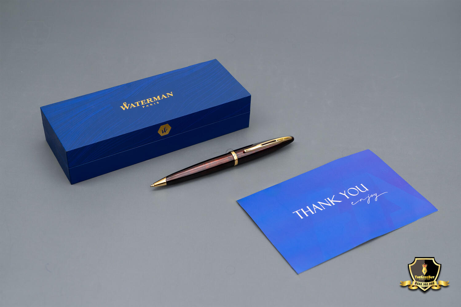 Waterman Carene Marine Amber Gt Ballpoint Pen S0700940 11