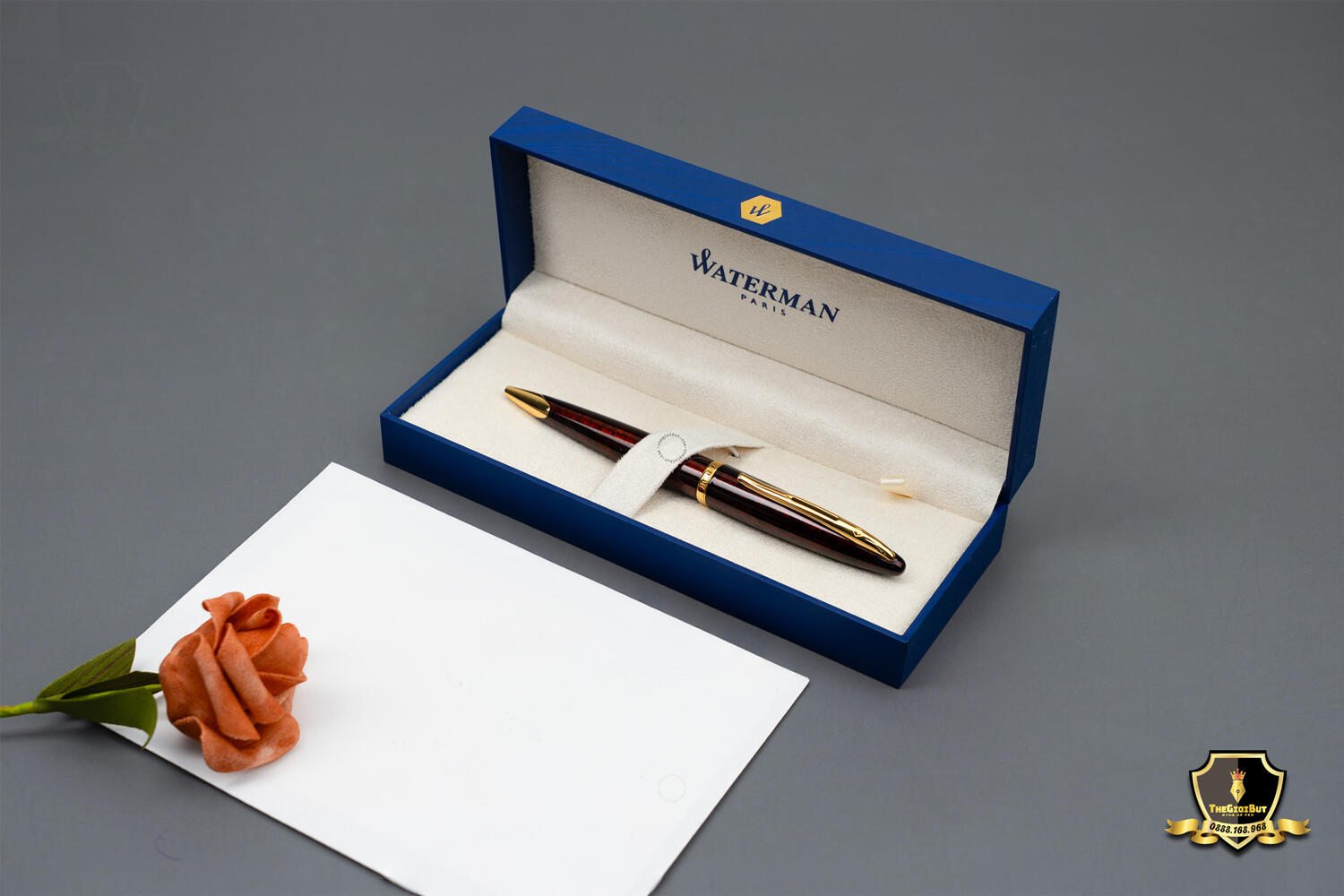 Waterman Carene Marine Amber Gt Ballpoint Pen S0700940 15