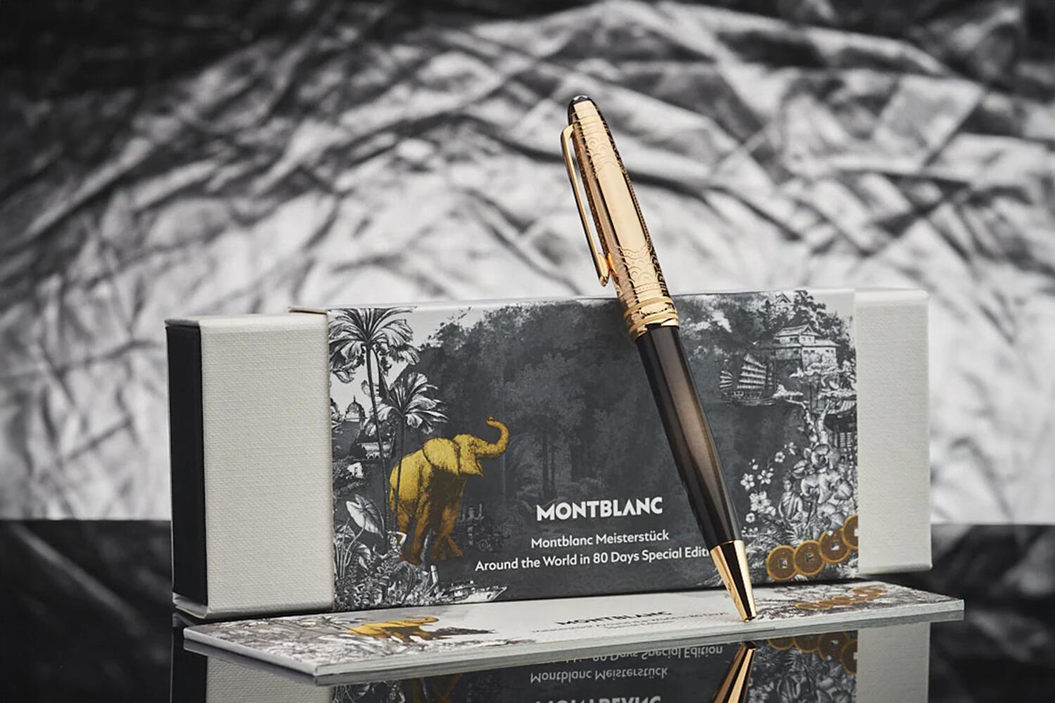 Montblanc Meisterstuck Around The World In 80 Days Doue Classique Ballpoint Pen Mb128483 21