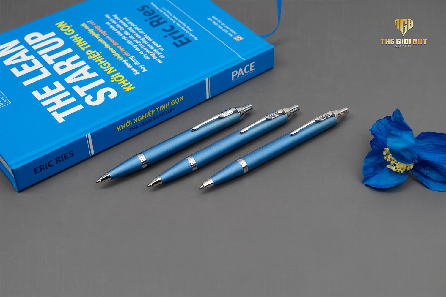 Parker Im Writing Rituals Peaceful Blue Ballpoint Pen 2203906 801