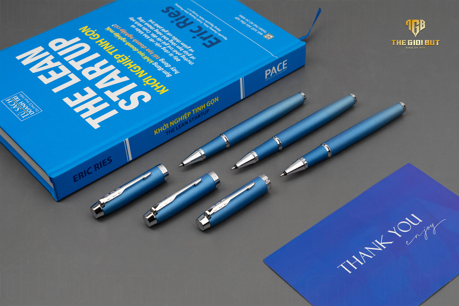 Parker Im Writing Rituals Peaceful Blue Rollerball Pen 2203905 801