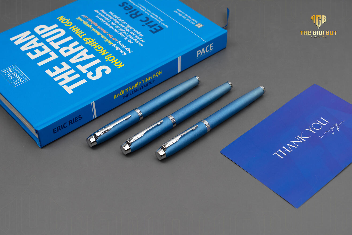 Parker Im Writing Rituals Peaceful Blue Rollerball Pen 2203905 802