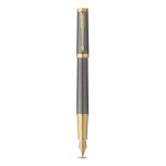Parker Ingenuity Grey Lacquer Gt Fountain Pen 2213725 1