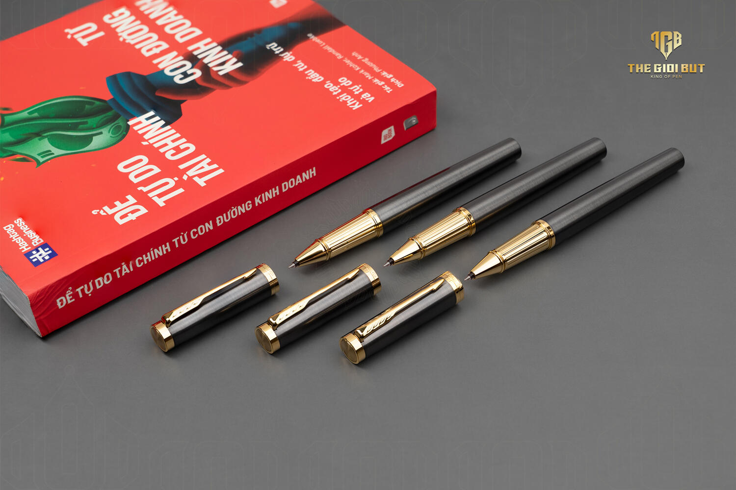 Parker Ingenuity Grey Lacquer Gt Rollerball Pen 2213727 801