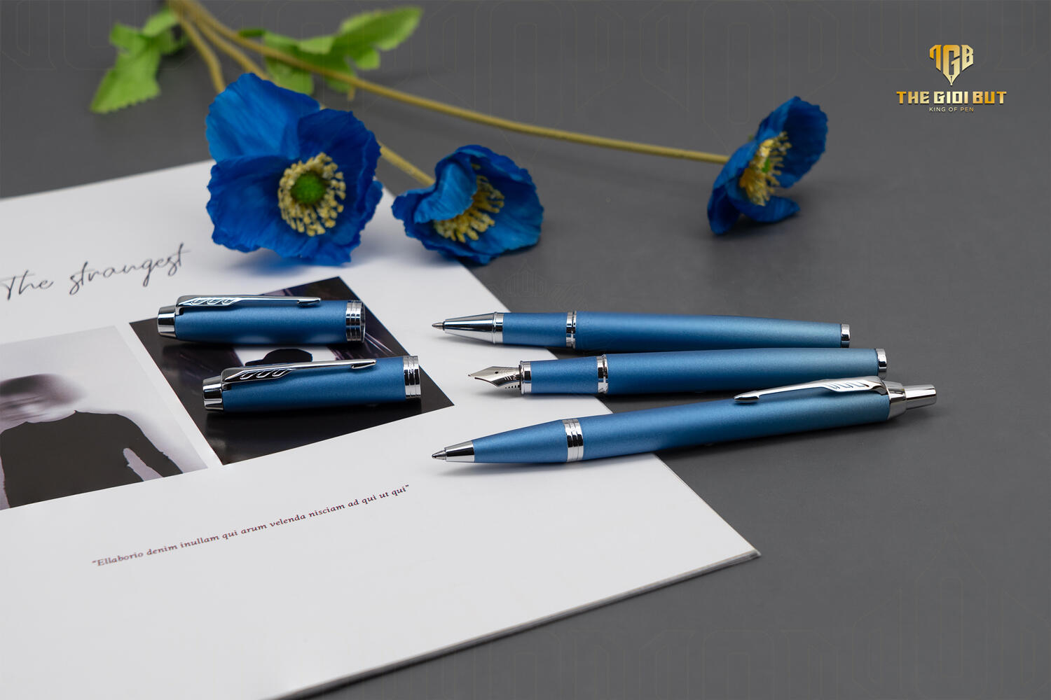 Parker Im Writing Rituals Peaceful Blue Family 802