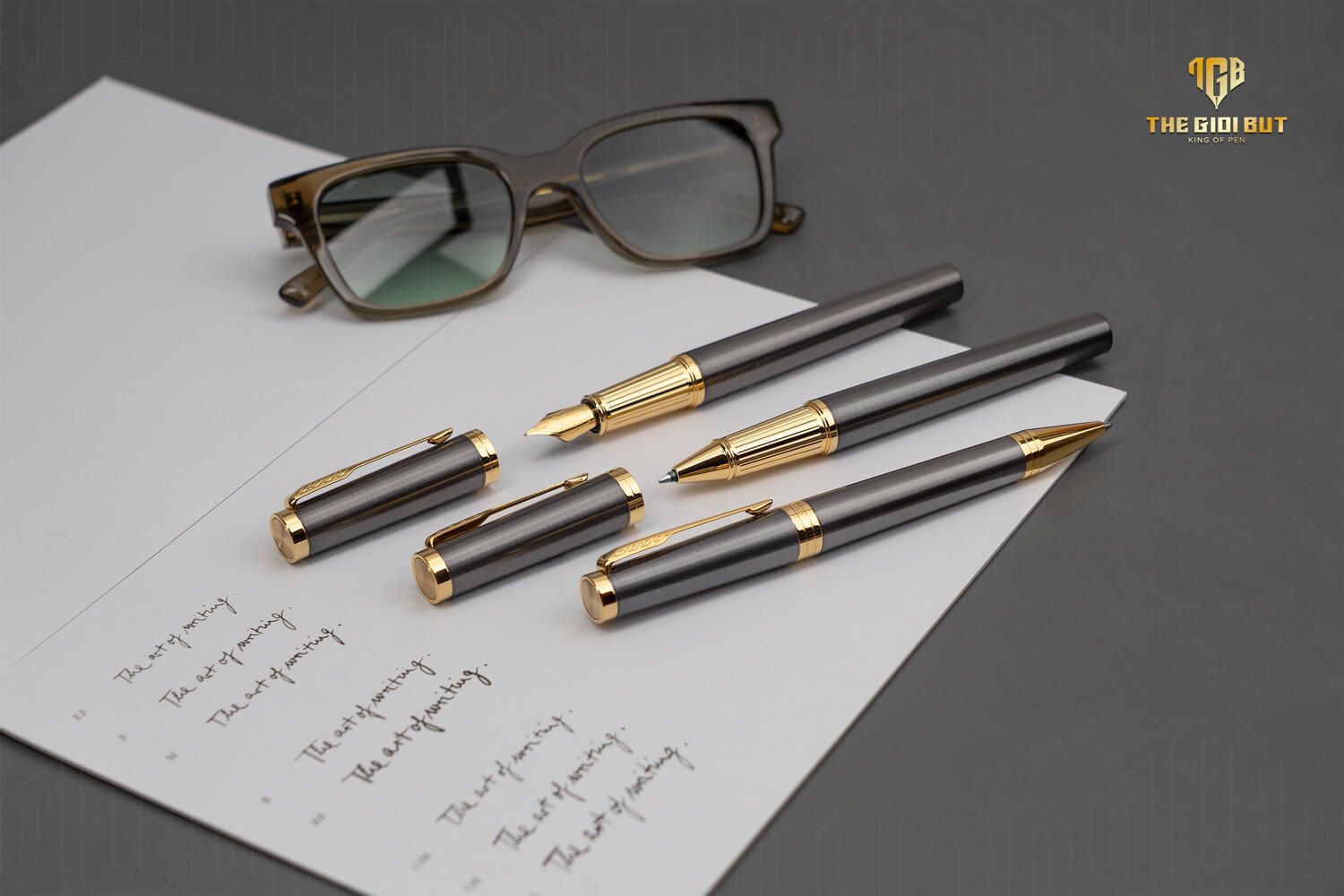 Parker Ingenuity Grey Lacquer Family 801