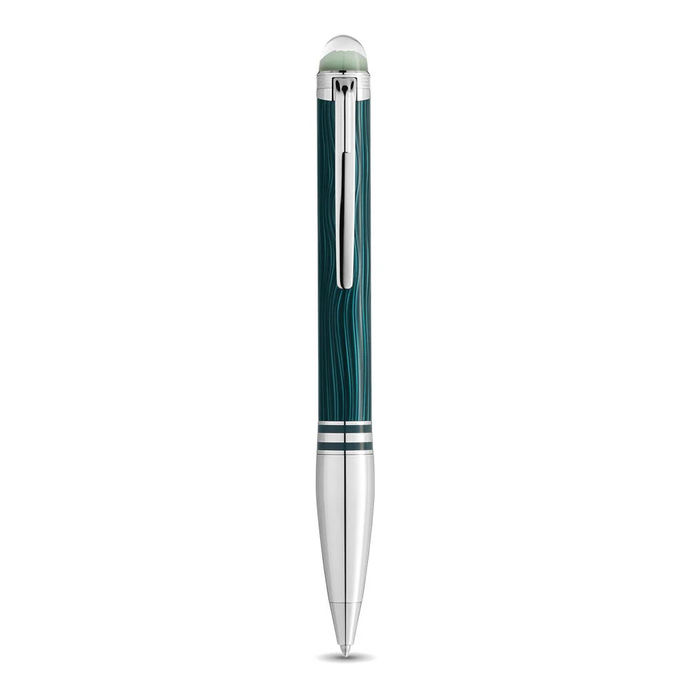 Montblanc Starwalker Polargreen Metal Ballpoint Pen Mb132912 1