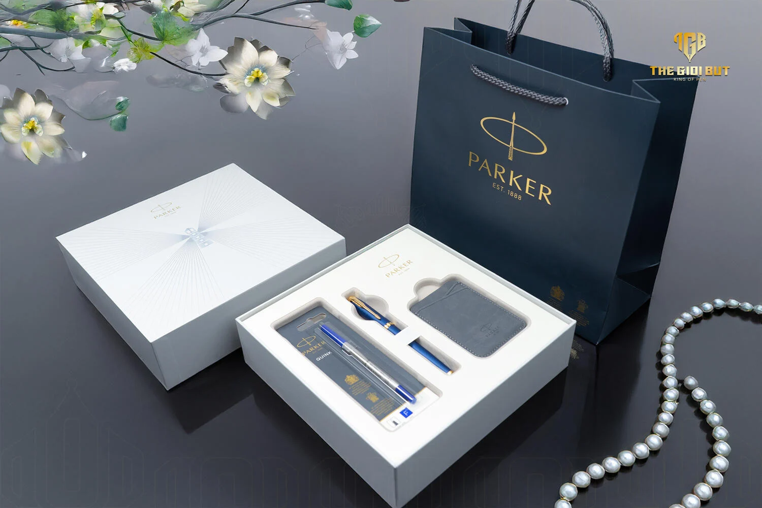 Bo Qua Tang Parker Harmony Set Im Acura Blue Box