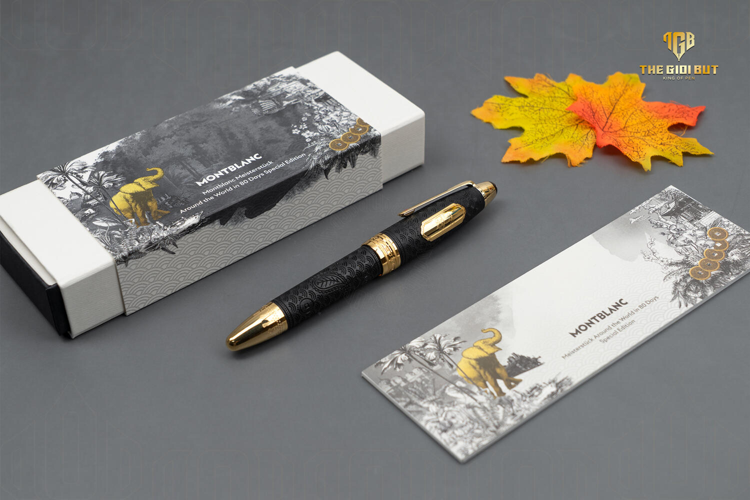 Montblanc Meisterstuck Around The World In 80 Days Solitaire Legrand Rollerball Pen Mb128486 802