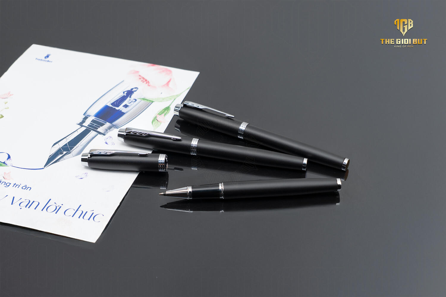 Parker Im 2017 Matte Black Lacquer Ct Rollerball Pen 2143634 801