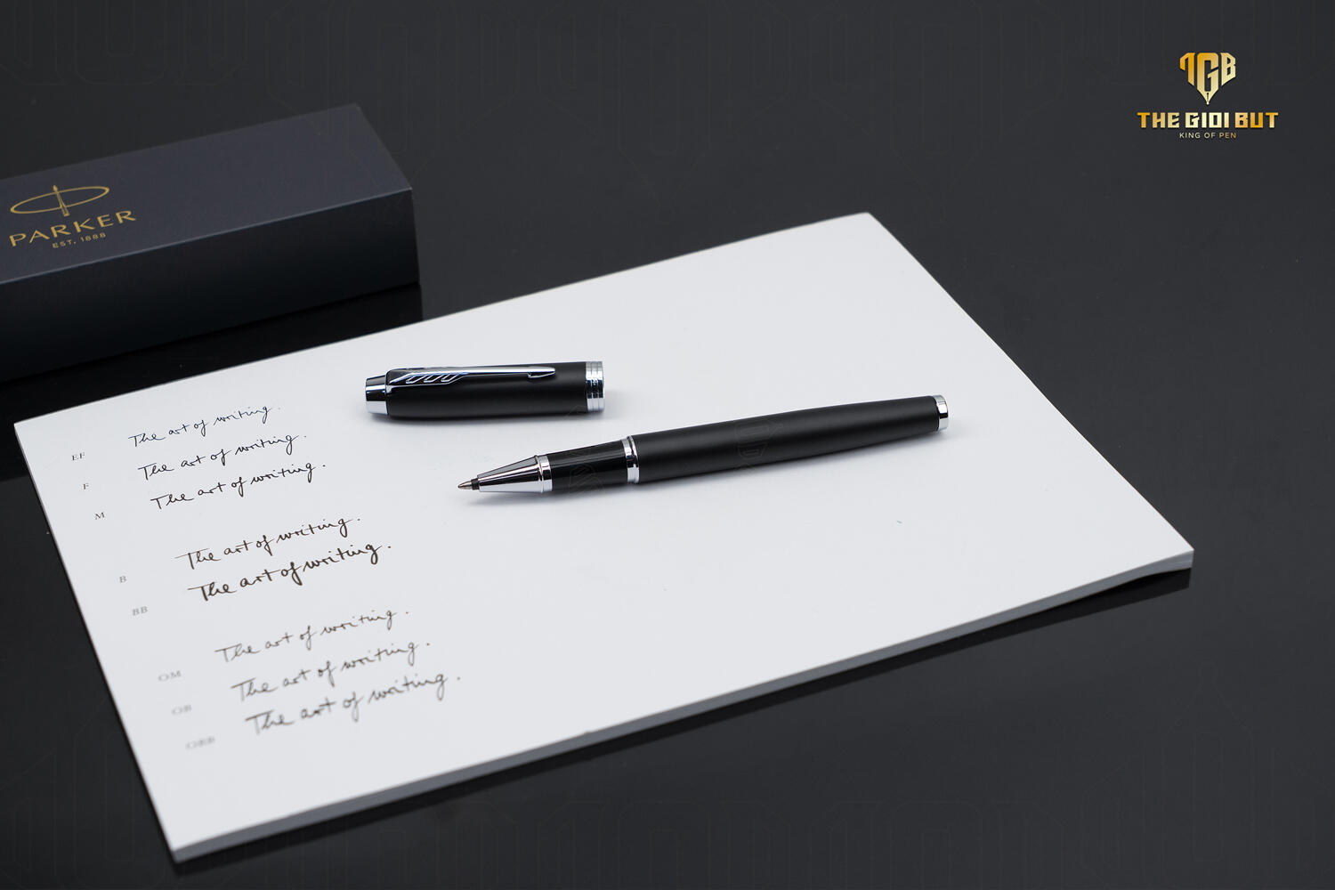 Parker Im 2017 Matte Black Lacquer Ct Rollerball Pen 2143634 802