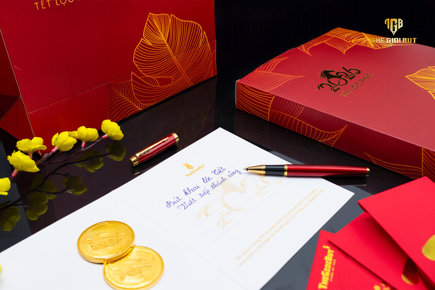 Bo Qua Tang Tet Loc Phat 2026 Parker Im Se Vigor Red Rb 802