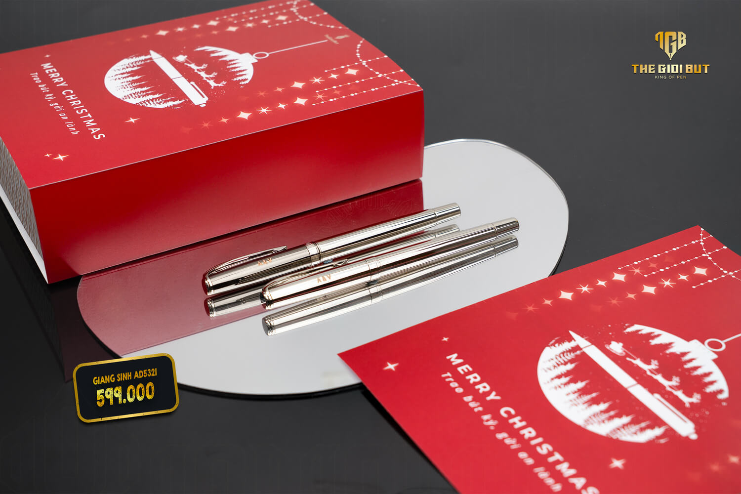 Giảm 30% hộp quà tặng Giáng Sinh thiết kế độc quyền