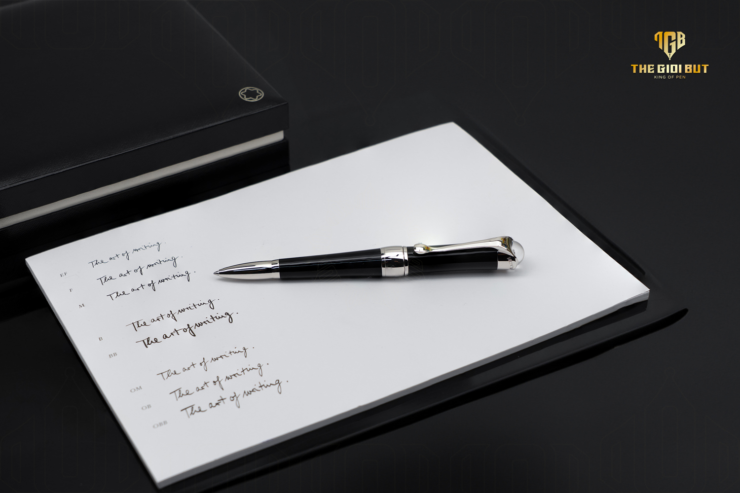 Montblanc Etoile De Sand Black Ballpoint Pen Mb103379 802