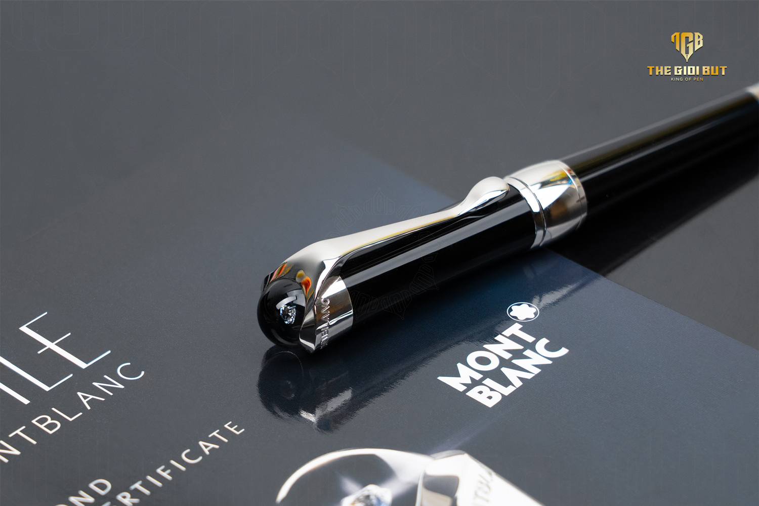 Montblanc Etoile De Sand Black Ballpoint Pen Mb103379 804