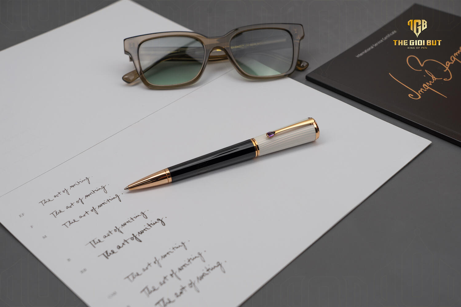 Montblanc Ingrid Bergman La Donna Special Edition Ballpoint Pen 104907 801