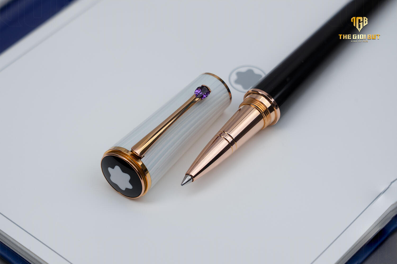 Montblanc Ingrid Bergman La Donna Special Edition Rollerball Pen 104906 802