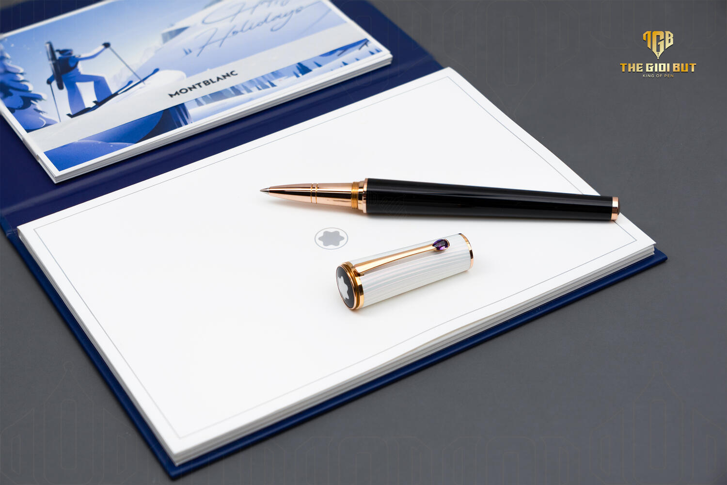 Montblanc Ingrid Bergman La Donna Special Edition Rollerball Pen 104906 803