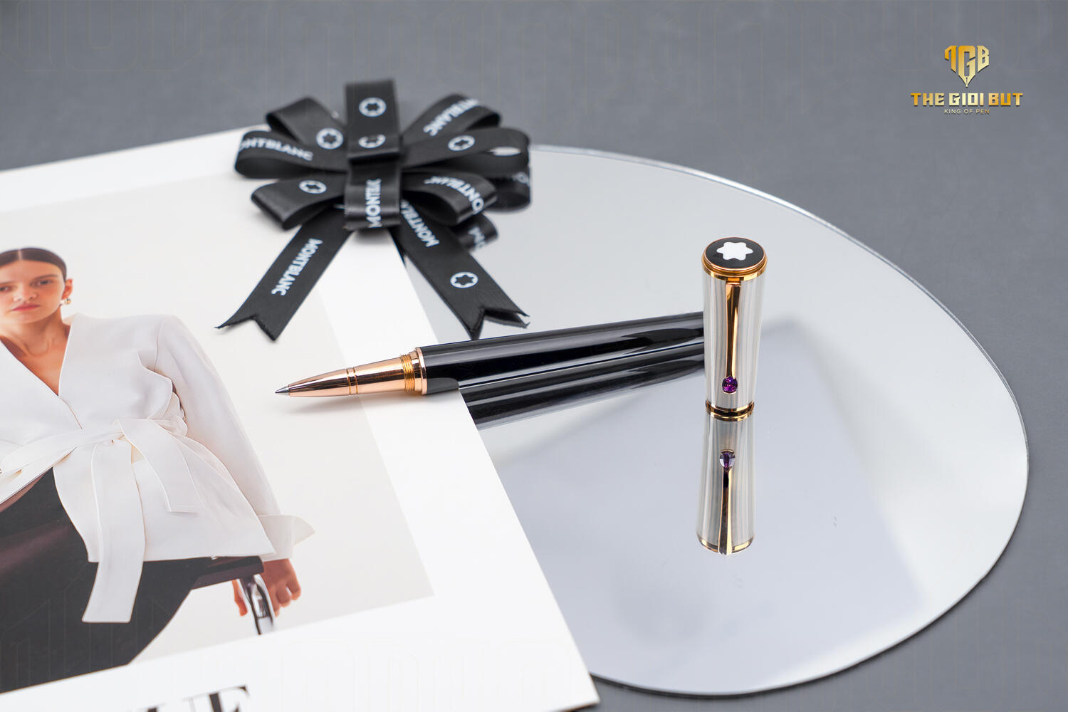 Montblanc Ingrid Bergman La Donna Special Edition Rollerball Pen 104906 804