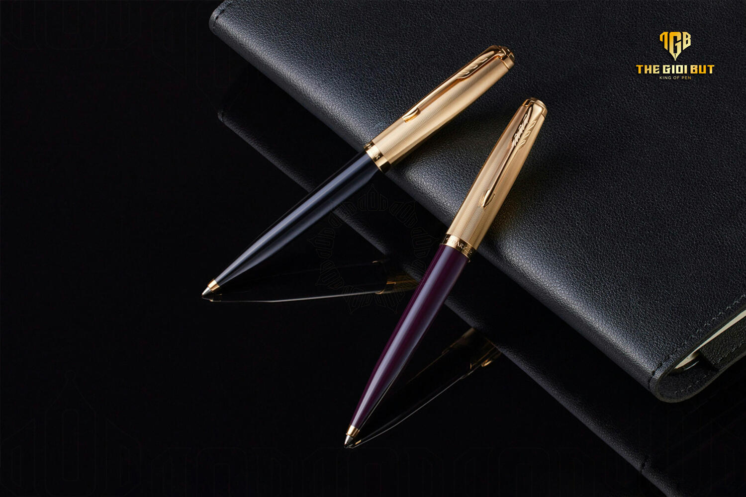 Parker 51 Deluxe Black Gt Ballpoint Pen 2123513 18