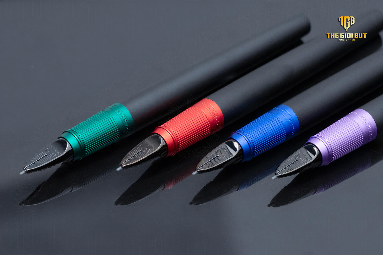 Parker Ingenuity Slim 5th Deluxe Black Blue 2172201 812