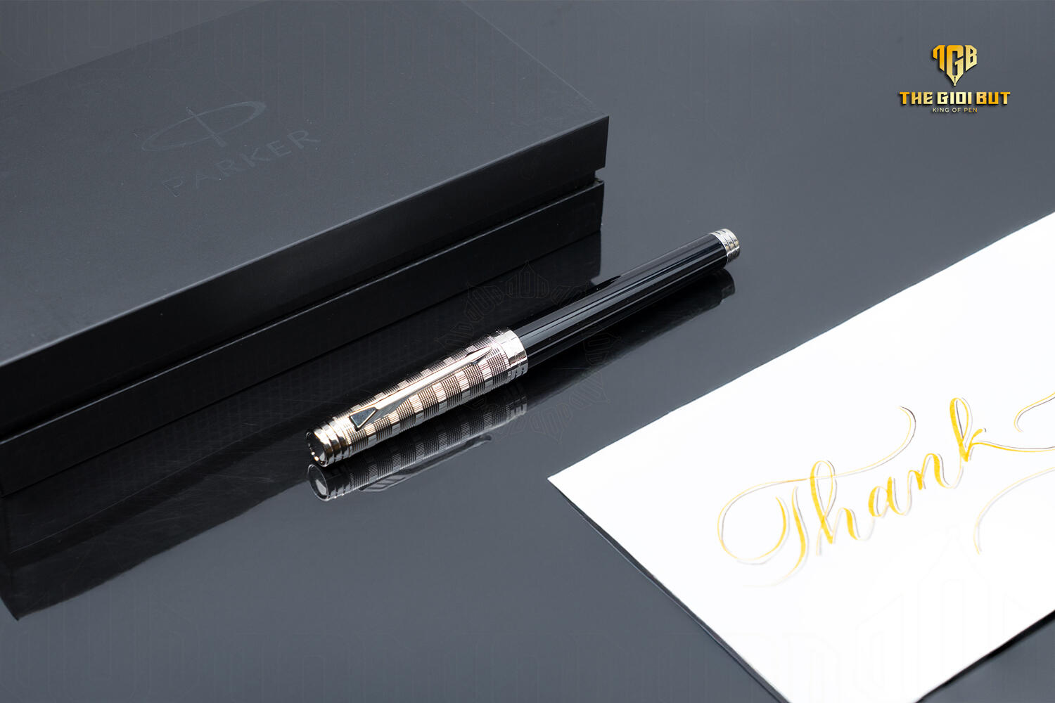 Parker Premier 2017 Custom Tartan Lacquer & Metal St Rollerball Pen 1931419 803