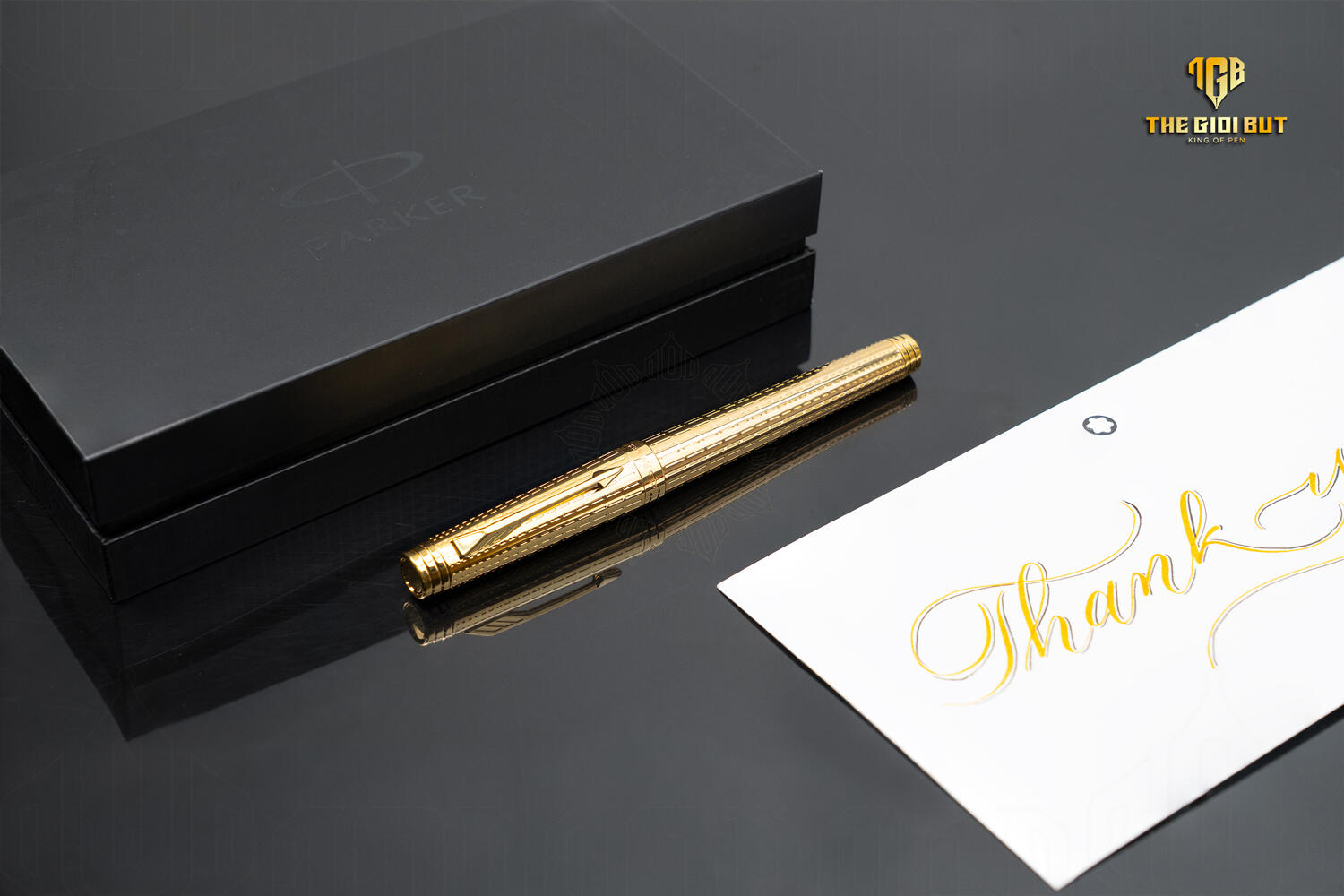 Parker Premier Deluxe Chiselling Gt Rollerball S0887950 803