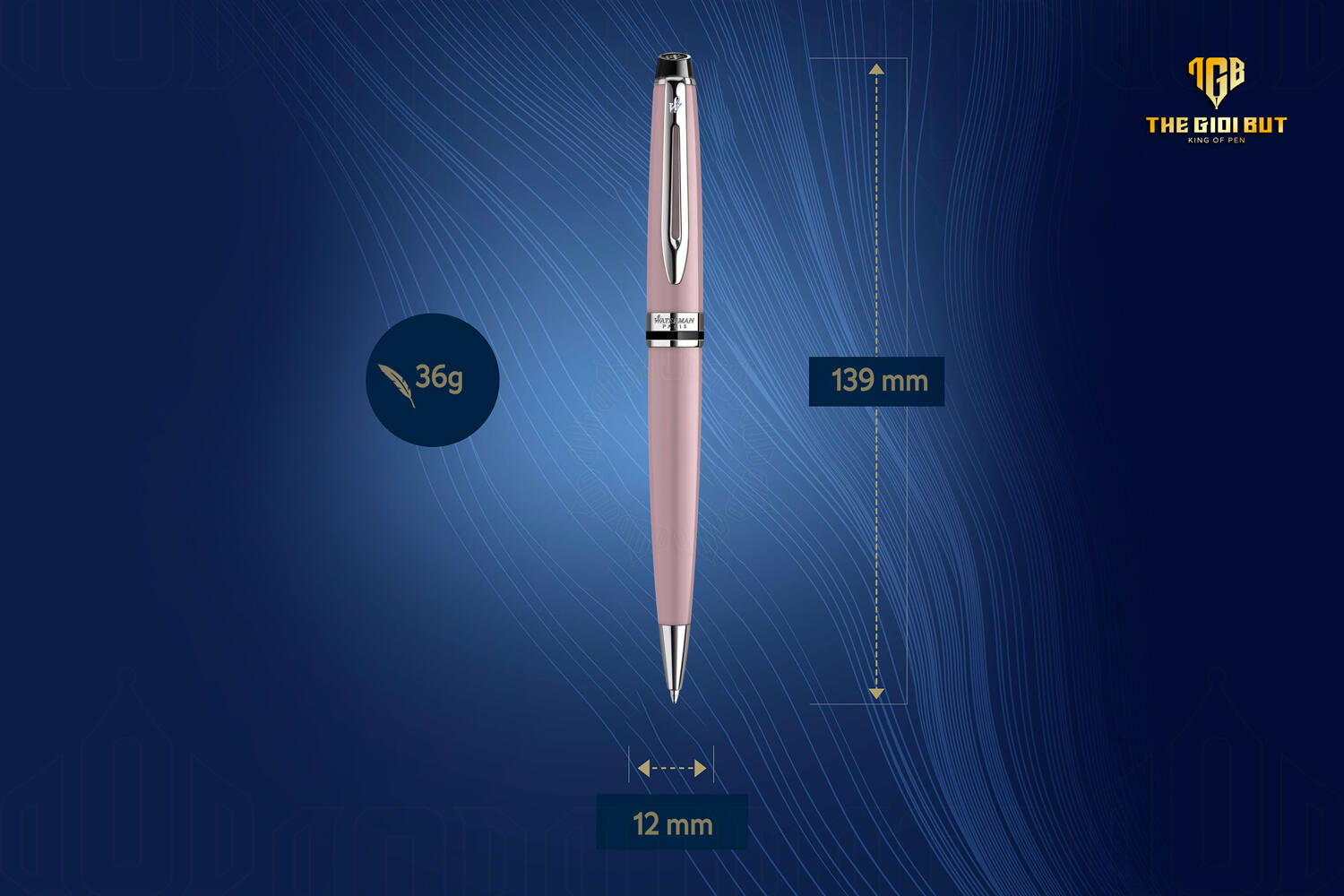 Waterman Expert Essential Rose Pink Ct Ballpoint Pen 2168079 13