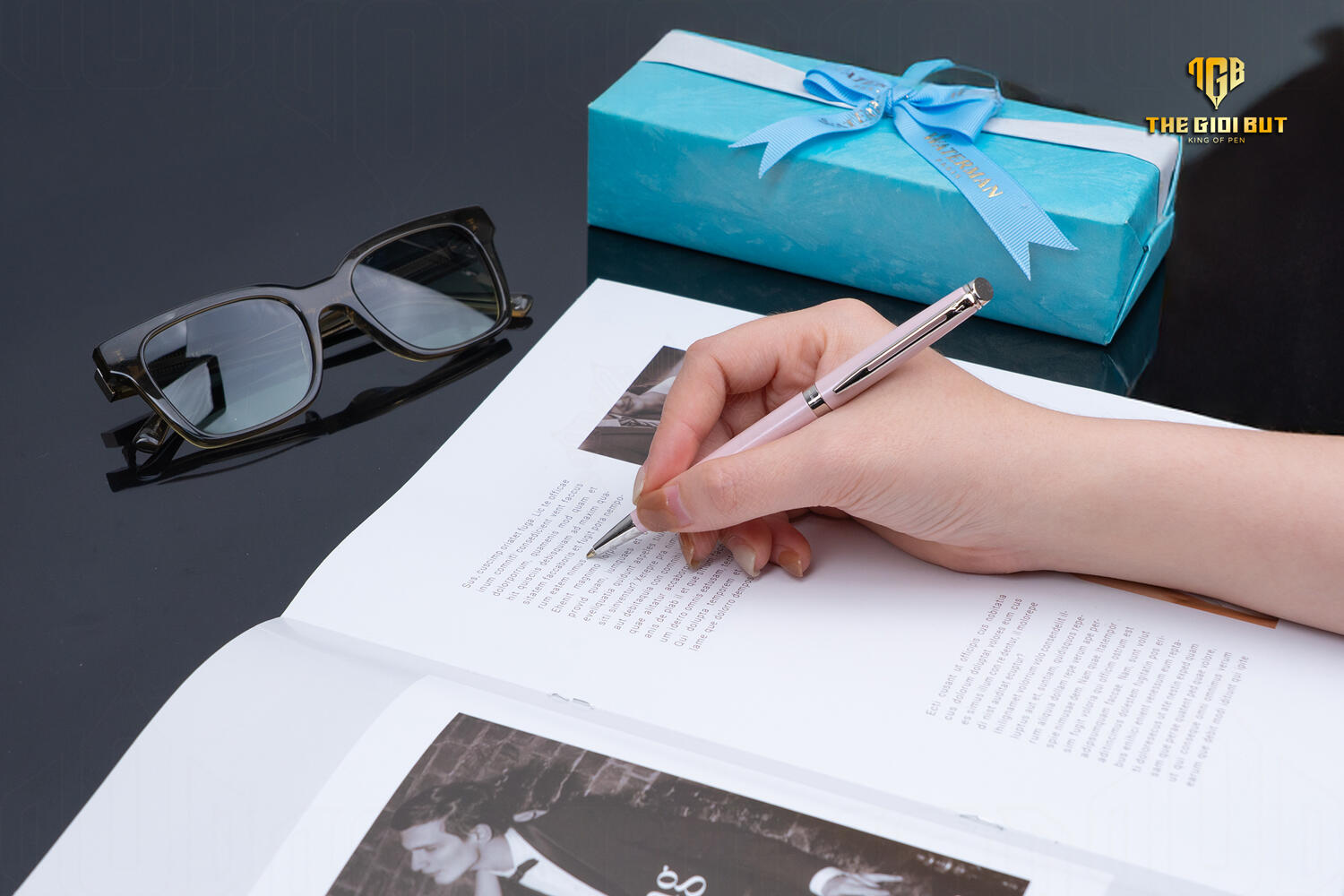 Waterman Hemisphere Essential Rose Wood Ct Ballpoint Pen 1891285 Tay