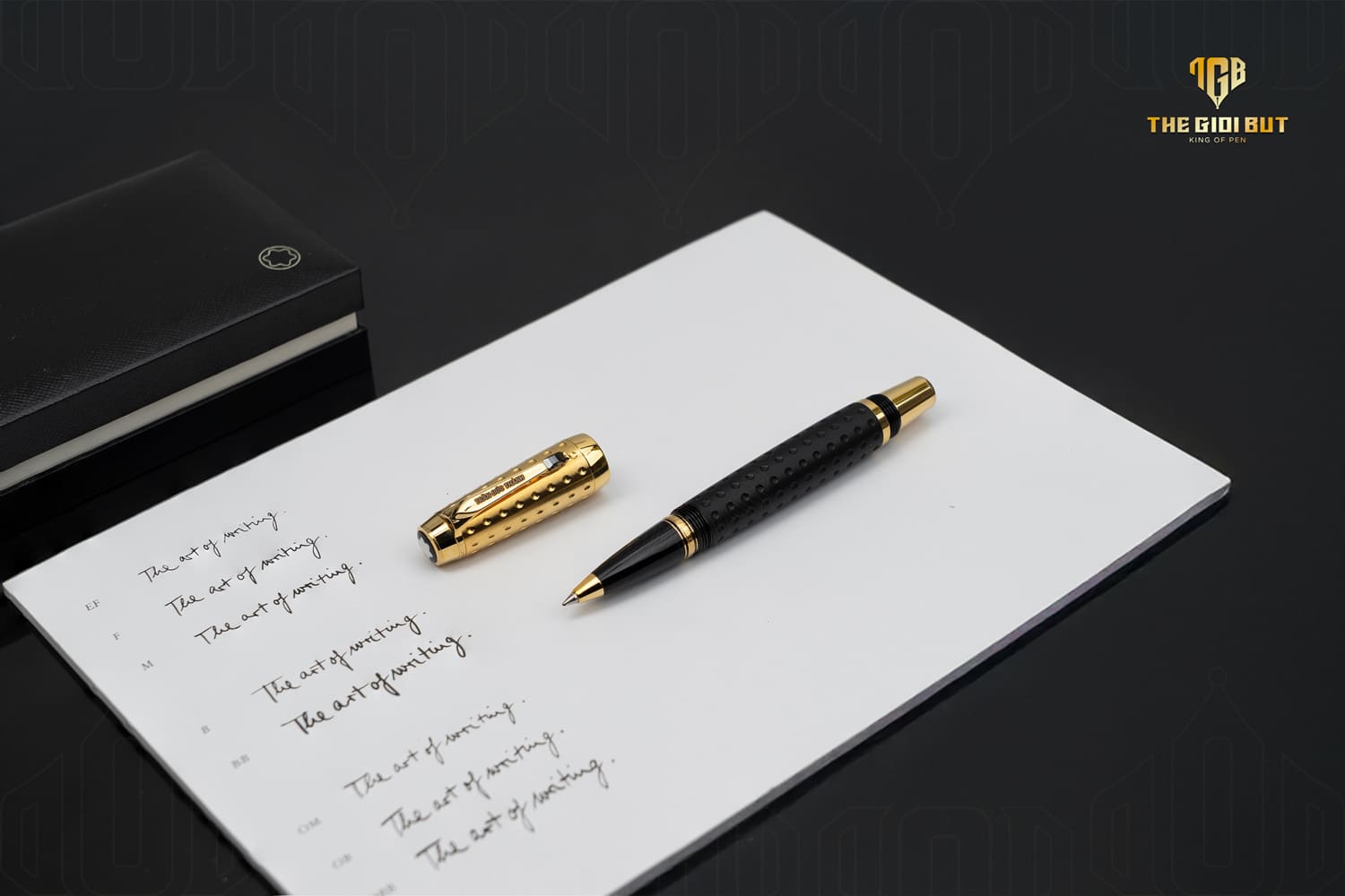 Montblanc Boheme Doue Gold Plated Rollerball Pen 36006 803