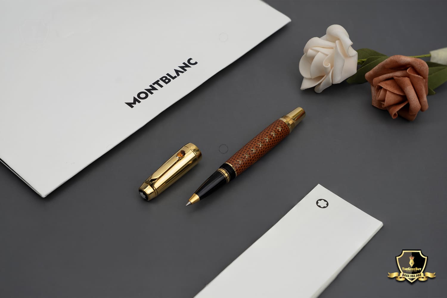 Montblanc Boheme Jewels Citrine Rollerball Pen 9923 801