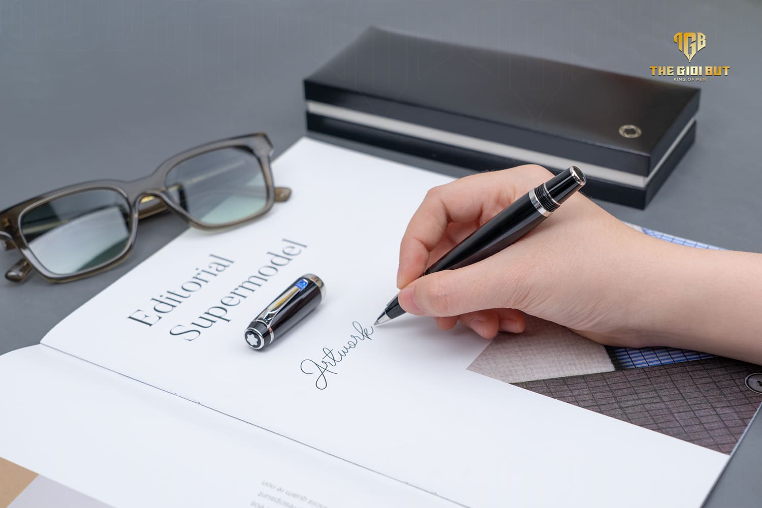 Montblanc Boheme Bleu Rollerball Mb5796 Tay