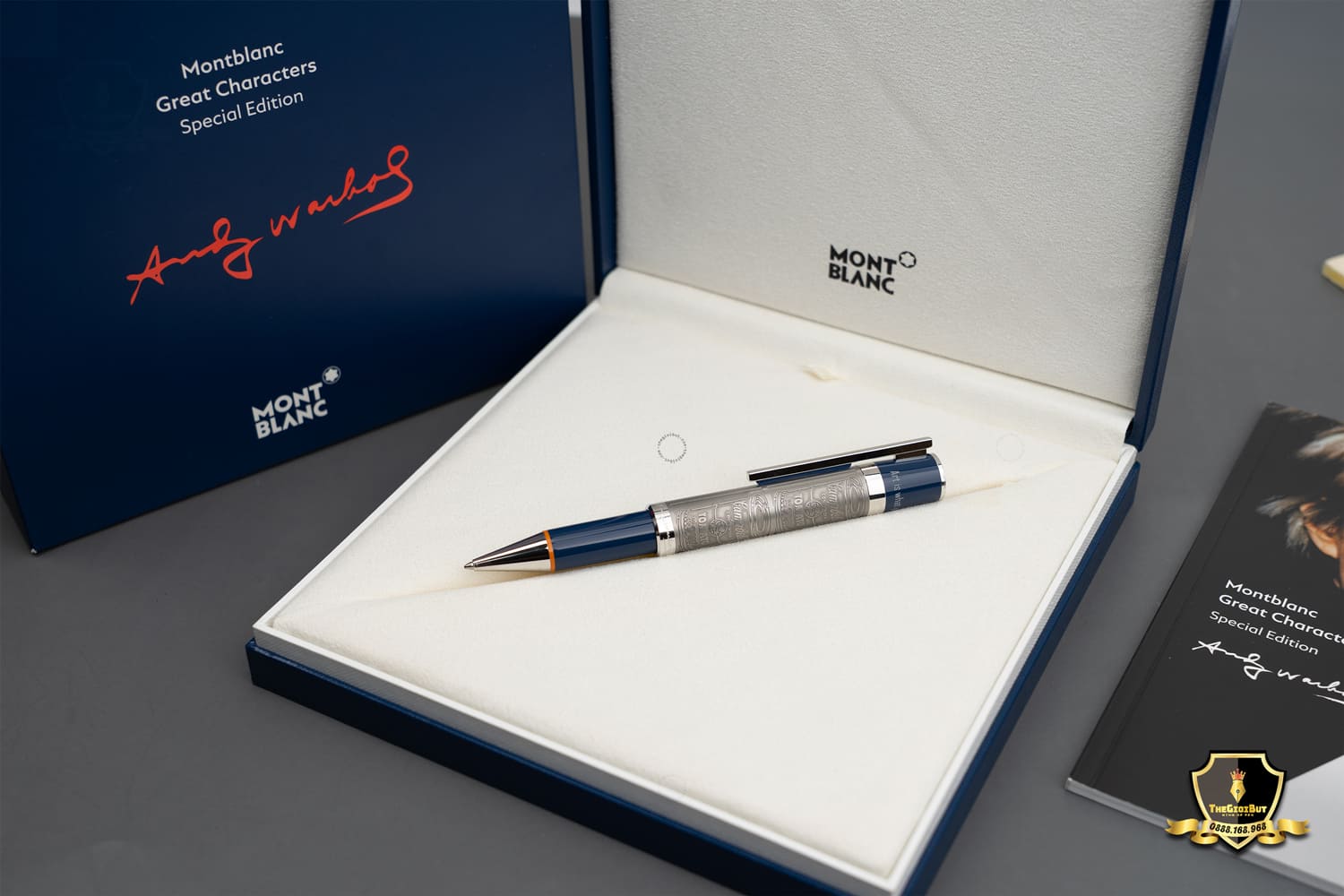 Montblanc Great Character Andy Warhol Ballpoint Pen Mb112718 802