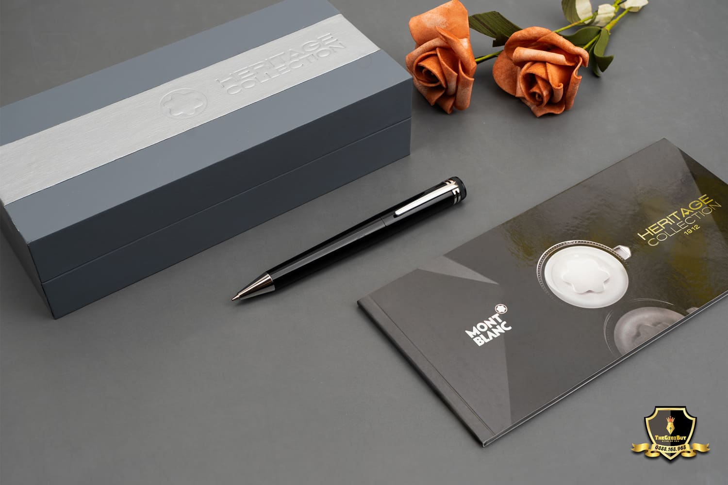 Montblanc Heritage 1921 Capless Rollerball Mb112524 801