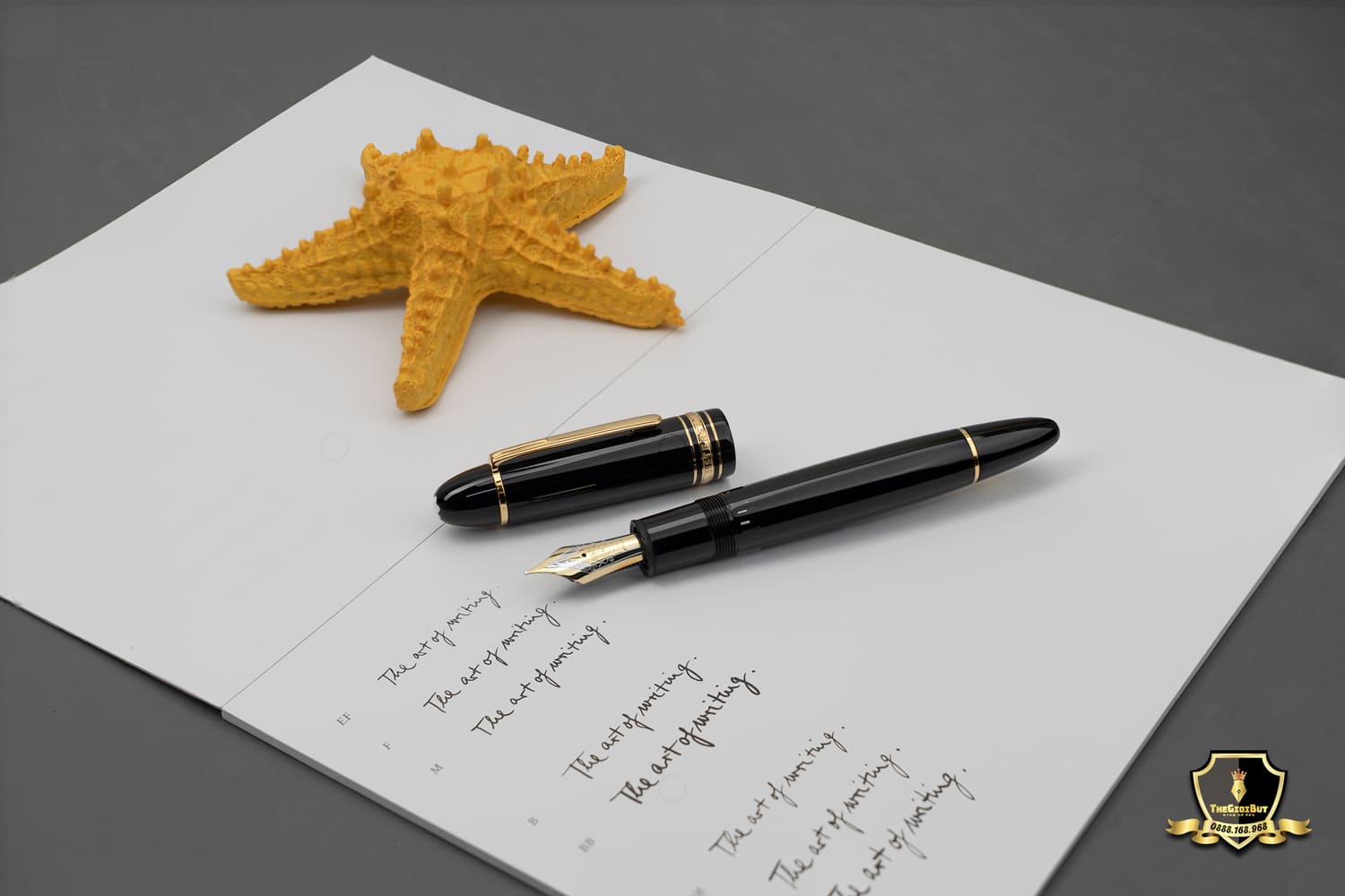 Montblanc Meisterstuck 149 Gold Coated Fountain Pen Mb132112 801