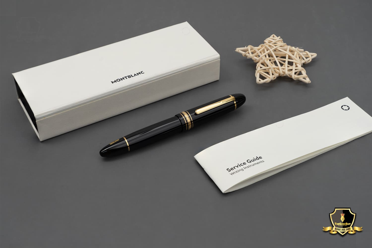 Montblanc Meisterstuck 149 Gold Coated Fountain Pen Mb132112 802