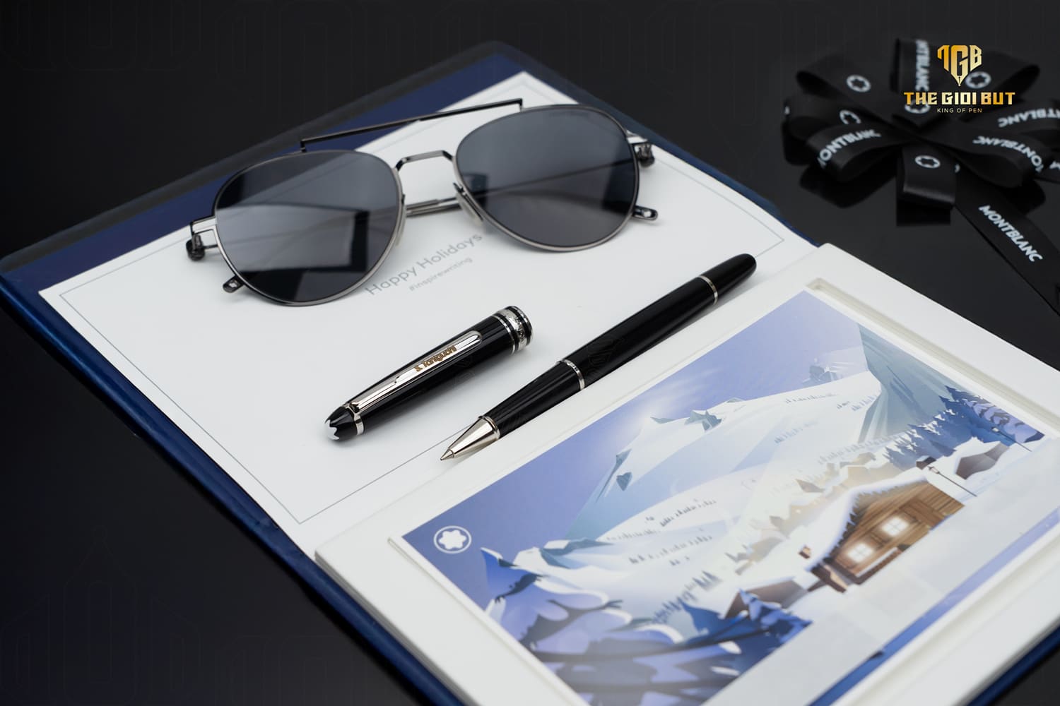 Montblanc Meisterstuck Classic Platinum Coated Rollerball Pen 2865 805