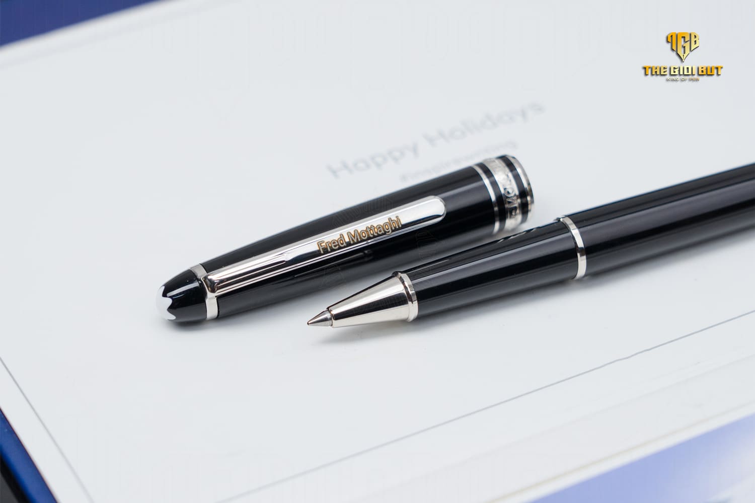 Montblanc Meisterstuck Classic Platinum Coated Rollerball Pen 2865 Khac 7g