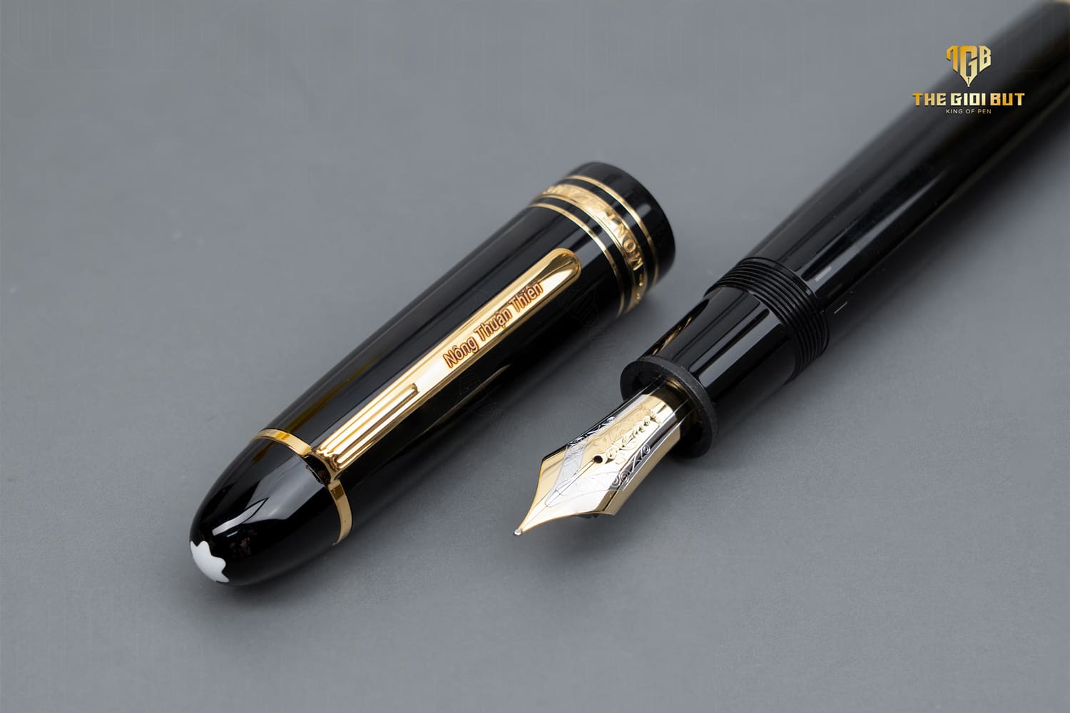 Montblanc Meisterstuck Gold Coated 149 Fountain Pen Mb132112 Khac 2