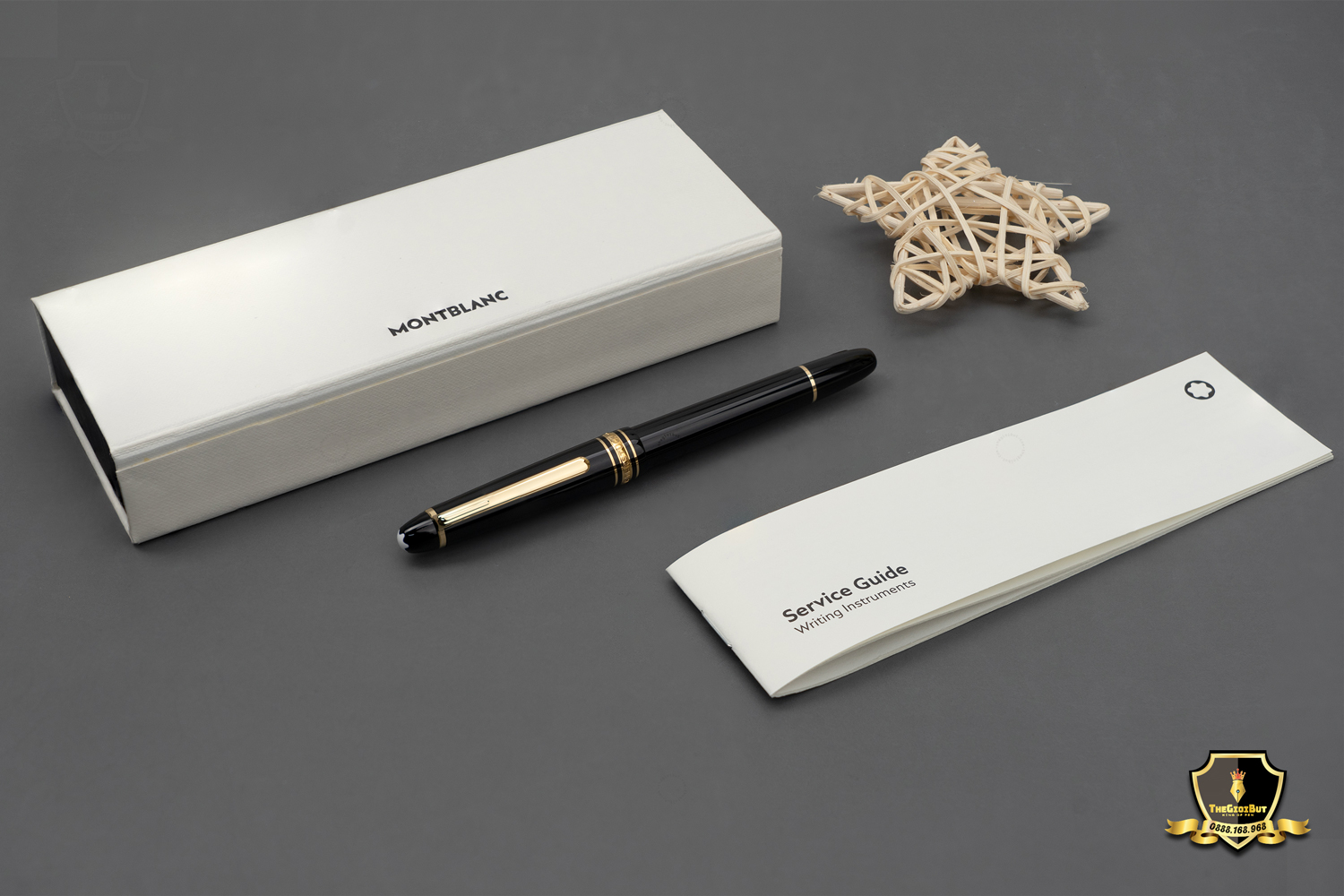 Montblanc Meisterstuck Gold Coated Fountain Pen Mb106514 809