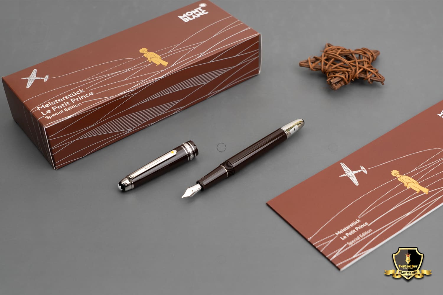 Montblanc Meisterstuck Le Petit Prince Aviator Fountain Pen Mb119665 801