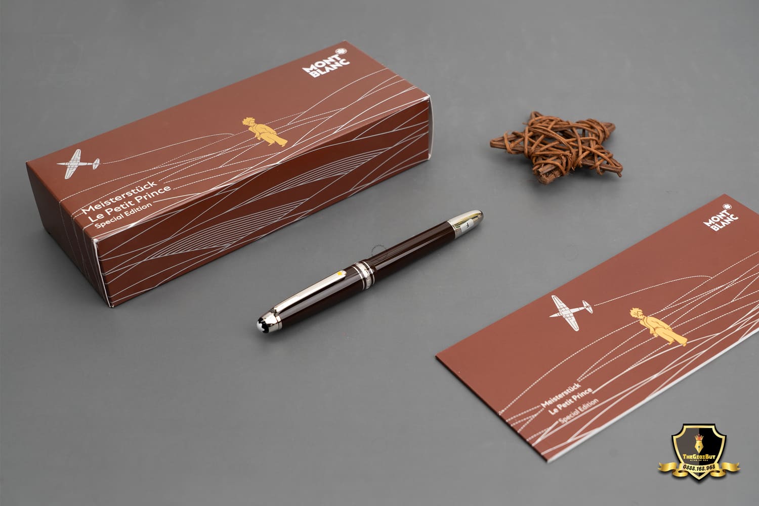 Montblanc Meisterstuck Le Petit Prince Aviator Fountain Pen Mb119665 802